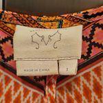 Anthropologie đź’•VANESSA VIRGINIAđź’• Chama Kaftan Maxi Dress ~ Mult-Color Boho Print Small Photo 12