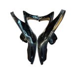 ANYI LU Shoes Womens Size 40.5 Patent Leather‎ Peep Toe Slingback Heels Italy Black Photo 6