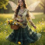 67 Karol Place Vintage 80s Warm Earthtones Floral Print Button Down Blouse Gold Size L Photo 0