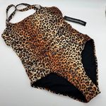 Catherine Malandrino Brand New One Piece Swimsuit  Leopard Print Bathing Suit Photo 0