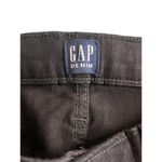 Gap Jeans Womens 28 Regular Black True Skinny Stretch Taper Dark Denim Pants Photo 5