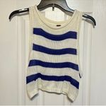 Poof! Poof knit striped crop sweater Photo 3
