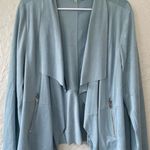 Bagatelle Collection plus women's faux suede drape Photo 0