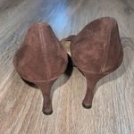 Manolo Blahnik D’Orsay Women's Brown Suede Heels Size 36.5 (US 6.5) Photo 9