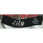 Lily by Firmiana Women's‎ Green Camo Color Block Tunic Long Sleeve Size M Size M Photo 2