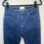 DU/ER Women's High Rise Skinny Jeans Dark Blue Denim Soft Stretch FLAW Sz 29x31 Photo 1