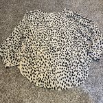 Premise  Woman Elegant Leopard Print Blouse with Balloon‎ Sleeves 1X Photo 4