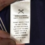 Everly  navy‎ white striped tank dress women’s size large NWT Photo 7