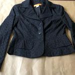 Cynthia Steffe Sz 10 Eyelet Button Down Jacket Photo 0