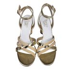 Franco Sarto Womens 8 Olina Jute Block Heel Ankle Strap Sandal NEW Photo 3