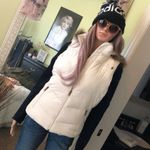 Banana Republic white puffer vest Photo 1