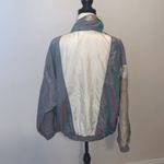 Westport Vintage  LTD metallic floral full zip up windbreaker jacket Photo 6