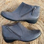 Dansko  Women’s 39 US 8.5-9 Fifi Grey Burnished Nubuck Booties Photo 0