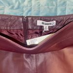 BB Dakota Maroon Conrad Mini Skirt Size 2 Photo 6