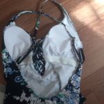 Leilani 12 Black Turquoise One Piece Swim Suit in Turquoise on Black Blue Photo 10