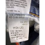 Levi's  Superlow Loose Light Wash Distressed Knee Ripped Jeans Women's Size 26 Photo 10