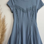 Free People mini dress floral lace 0 boho summer spring Photo 0