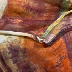 Minkas Mesh Sleeveless Tunic Top Women Large Artsy Boho Abstract Festival Retro Red Photo 10