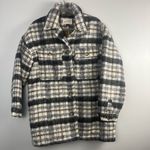 Universal Threads NWT Universal Thread Neutral Plaid brushed shacket/shirt jacket size Xl Photo 2