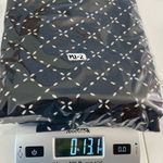 Talbots EUC vintage  women’s black cream embroidered stretch geometric skirt‎ 4 Photo 6