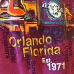 Hard Rock Cafe  ORLANDO Florida Women’s Babydoll Tee Short Sleeve T-Shirt Large Photo 2