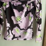 STINE GOYA Yuna Slinky Jersey Top Liquified Flora Purple Photo 11