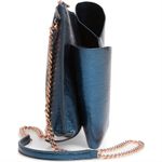 Ted Baker ππ Aliysa Bow Clutch or Mini Crossbody Mid Green Metallic NWT Photo 4