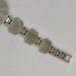 Cute Smiling Monkey dial shaped women watch Silver tone 24mm size 6.5” running Photo 5