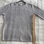 Women’s Classic GH BASS Cable Knit Crewneck Sweater Photo 8