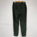BDG  Urban Outfitters Green Corduroy Mom High Rise Pants Womens 25 Fall Preppy Photo 3