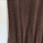 Paisley Dress Cottagecore Paisley Print Earth Tones Modest Midi Long Sleeve Brown Photo 2