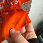 Free People l floral On/Off Shoulder Boho Top Balloon Sleeve Oversize small H10 Photo 9