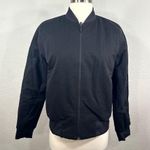 Lululemon Non-Stop Cotton Bomber Jacket in Black Photo 6
