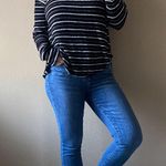 Free People  black and white striped sweater Photo 8