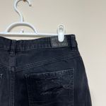 American Eagle Black Mom Shorts Distressed 8 Women Photo 2