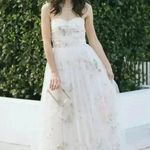 Maniju Ellen Floral Tulle Maxi Dress Bridal Size M Photo 0