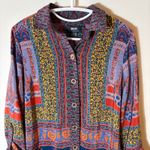 Maeve  Anthropologie Casablanca Silk Shirtdress Size 8 Photo 2