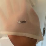 Abercrombie & Fitch Y2K A&F White Beaded Collar Chiffon Blouse Photo 3