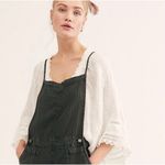 Free People Natural Sights Linen Shortall  size m Photo 1