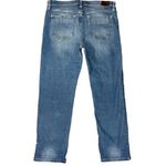 Anthropologie  Holding Horses Straight Cropped Boyfriend Distressed Jeans Size 28 Photo 1