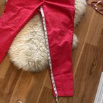 Gap  Women’s Pink Polka Dot Geometric Ultra Skinny Flat Front Trousers EUC Sz 8 Photo 8