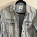 American Eagle  Light Blue Denim Jacket Women's Small Photo 1