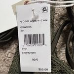 Good American Always Fits Tiny Ties Bikini Bottom 00/0 XXS/XS Women’s Stormy NWT Photo 5
