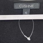 Cushnie Black Floral Jacquard Knit Short Sleeve Midi Dress Size XS Photo 8