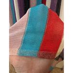 Rebecca Vallance Metallic Stripe Knit Maxi Dress Belted NWT Size M Pink Photo 10