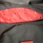 Kate Spade New York Nylon Tote Black Red Size Medium Small Flaw Pictured Photo 7