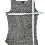 Jones New York NEW Size S Womens Top Sleeveless Geometric Print W/ Side Zipper Photo 8