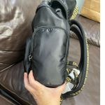 Versace Greca nylon & leather backpack NEW (VS1) Photo 8