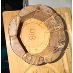 Bracelet / Bangel / Granite / tan / EUC Photo 4