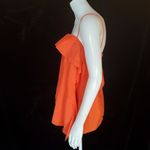 COS  Orange Ruffle Tank Top (8) Photo 2